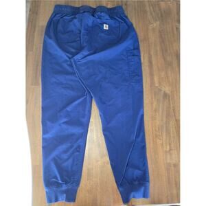 Carhartt Womens Extra Large Force Essential Scrubs Joggers Pants Blue